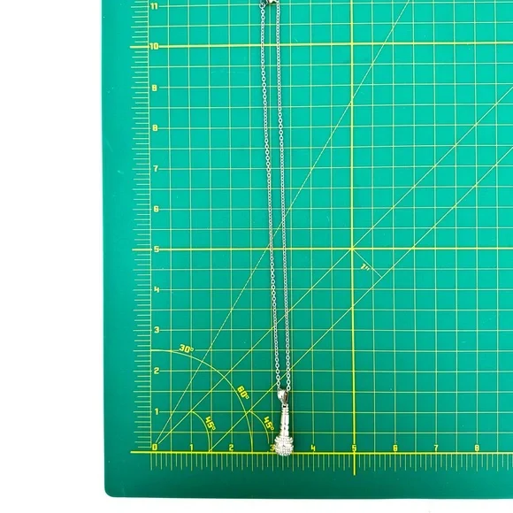 SILVER MICROPHONE Necklace - Picture 5 of 5